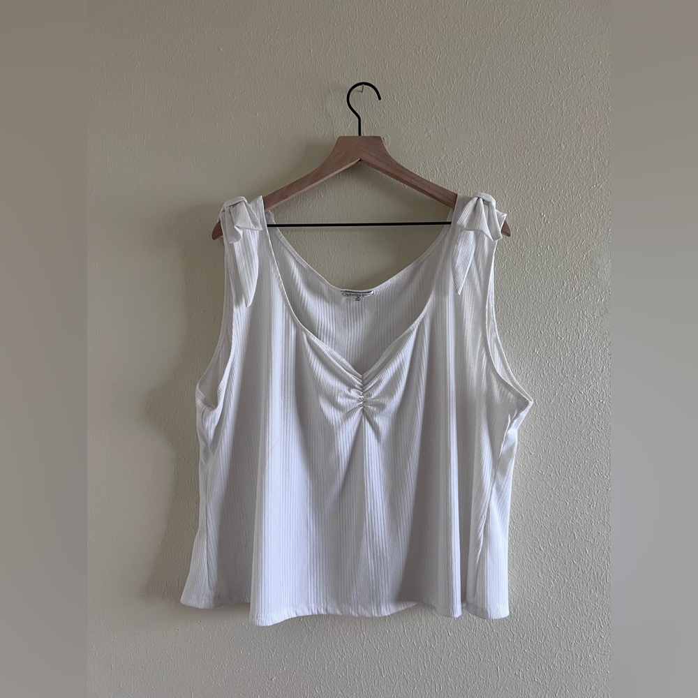 Ribbed Knit tank Top